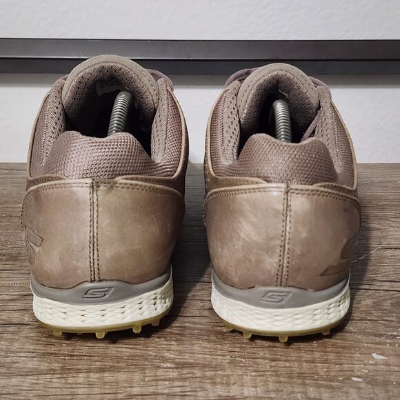 Skechers Go Golf Elite 2 Men's Athletic Spikeless Golf Shoes Size 10 Brown - Picture 4 of 8